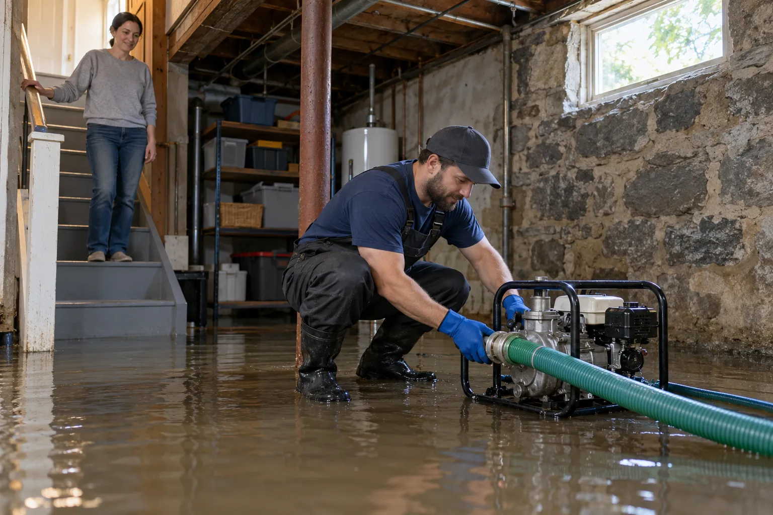 Flooded Basement Cleanup in Pittsburgh, PA